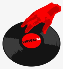 Virtual Dj Disc Jockey Logo - Virtual Dj Icon Png, Transparent Png, Free Download