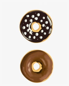 Donut Clipart Png - 3d Donut Chocolate Png, Transparent Png, Free Download