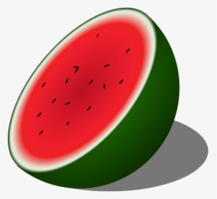 Watermelon Png Clipart - Half Of A Watermelon, Transparent Png, Free Download
