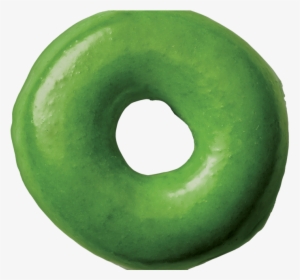 Krispy Kreme Doughnuts Bringing Back Green O’riginal - Green Doughnut, HD Png Download, Free Download