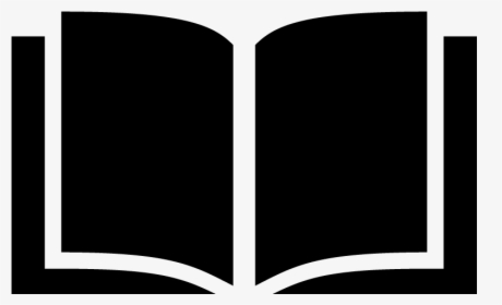 Transparent Open Books Clipart - Transparent Silhouette Of A Book, HD Png Download, Free Download