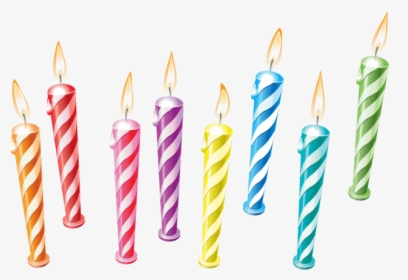 Candles Png Clip Art - Birthday Candles Clip Art, Transparent Png, Free Download