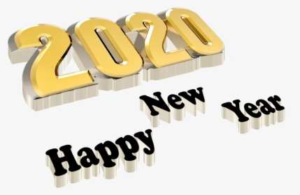 Happy New Year Png Image 2020 Png Free Download - Calligraphy, Transparent Png, Free Download