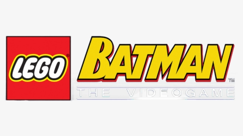 Lego Batman Logo Png - Lego Batman The Videogame Title, Transparent Png, Free Download