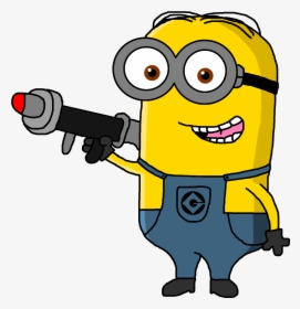 Dave The Minion In Mycun The Movie - Draw Minion Cartoon Png, Transparent Png, Free Download