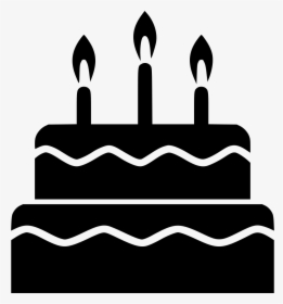 Cake Party Tier Candle - Birthday Cake Vector Icon, HD Png Download, Free Download