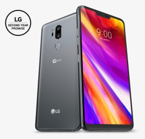 Front And Back Of The Lg G7 Thinq For-mobile - Lg G7 Thinq, HD Png Download, Free Download