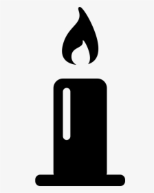 Candle - Icon Candle Logo Png, Transparent Png, Free Download
