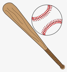 Cliparts For Free Download - Softball And Bat Clipart, HD Png Download, Free Download