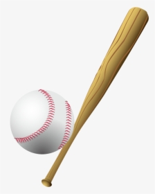 Baseball Bat Bat And Ball Games - Baseball Bat And Ball Png, Transparent Png, Free Download