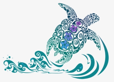 Sea Turtle Clip Art Vector Graphics Illustration - Realistic Turtle Clip Art, HD Png Download, Free Download
