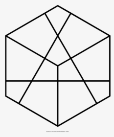 Hexagon Pattern Coloring Page - Artik Cloud Logo, HD Png Download, Free Download
