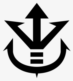 Dragon Ball The Saiyan Royal Crest Of Vegeta From Logo - Logo Vegeta Dbz, HD Png Download, Free Download