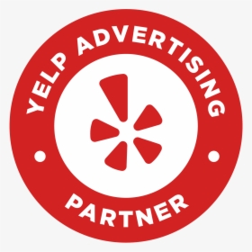 New Yelp Advertising Partner Logo - Circle, HD Png Download, Free Download