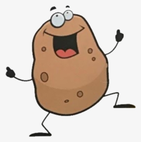 Clip Art The Dancing Delivery W - Potato Cartoon, HD Png Download, Free Download