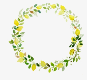 Transparent Blume Clipart - Watercolor Greenery Wreath Transparent Background, HD Png Download, Free Download