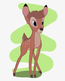Drawn Bambi English - Cartoon, HD Png Download, Free Download