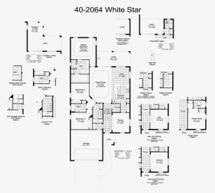 Transparent White Star Png - Floor Plan, Png Download, Free Download