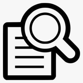Document Magnify Icon Png, Transparent Png, Free Download