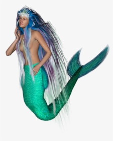 Sirena, Cola De Sirena, Criaturas Míticas - Mermaid Tail Png, Transparent Png, Free Download