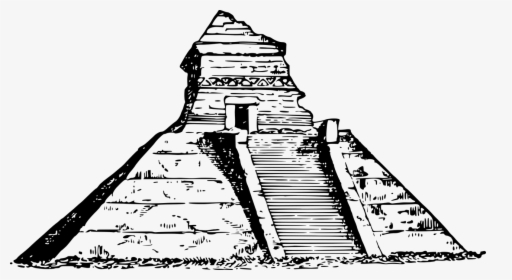 Pyramid Clipart Black And White, HD Png Download, Free Download