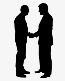 Business People Silhouette - Human Silhouette Png, Transparent Png, Free Download