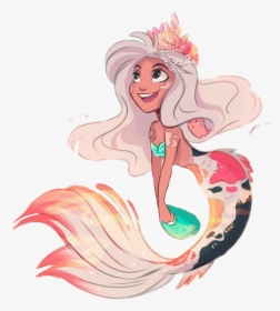 #sirenas #sirena #tumblr #girls #tumblrgirls - Drawing Mythical Creatures Mermaid, HD Png Download, Free Download