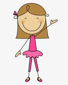 Woman Walking Stick Figure Png - Girl Stick Figure Clipart, Transparent Png, Free Download