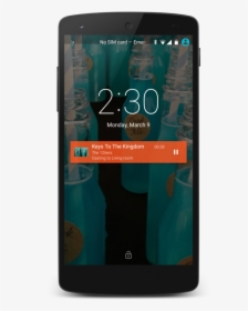 Music Player Controls On Lock Screen - Android Media Session, HD Png Download, Free Download