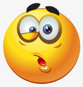 Smiley Png - Confused Smiley Face Emoji, Transparent Png, Free Download