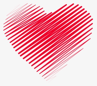 Hand Drawn Heart Png & Sketch Heart Transparent - Heart Sketch Transparent Background, Png Download, Free Download