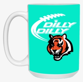 Cincinnati Bengals Dilly Dilly Bud Light Mug Cup Gift - Cincinnati Bengals Logo 2016, HD Png Download, Free Download