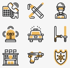 Police - Welder Icon, HD Png Download, Free Download