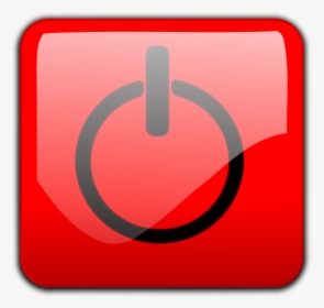 Shut Down Button Clipart, Vector Clip Art Online, Royalty - Shutdown Button, HD Png Download, Free Download