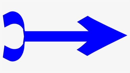 Blue Arrow Pointing Right - Portable Network Graphics, HD Png Download, Free Download