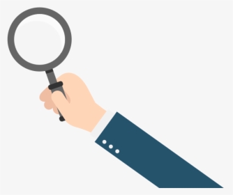 Magnifying-glass - Hand Magnifying Glass Vector, HD Png Download, Free Download