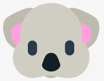 Emoji Bear Face On Mozilla , Png Download - Emoji De Koala Png, Transparent Png, Free Download