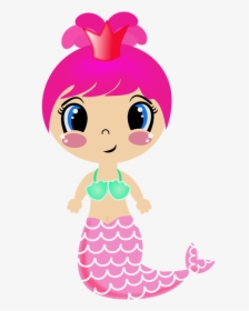 Clam Clipart Pastel - Baby Little Mermaid Png, Transparent Png, Free Download