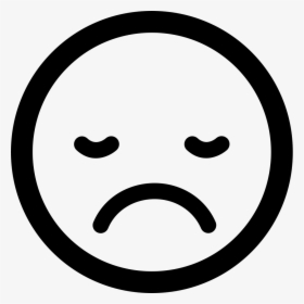 Sad Sleepy Emoticon Face Square - Icono Felicidad, HD Png Download, Free Download