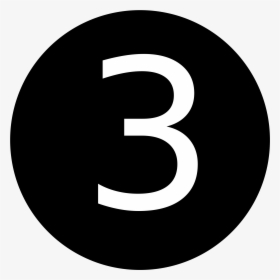 Number 3 In Circle, HD Png Download, Free Download