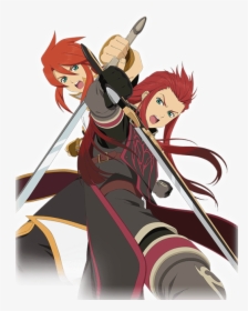 Tales Of The Abyss Main Character Hd Png Download Kindpng - tales of the abyss roblox