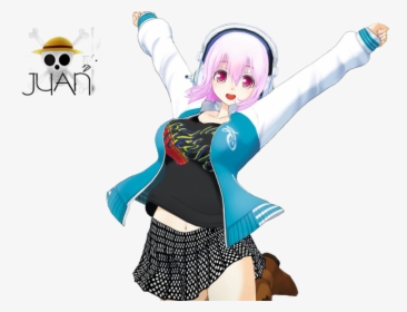 Super Sonico Hd Wallpapers With Transparent Background - Super Sonico Png Hd, Png Download, Free Download