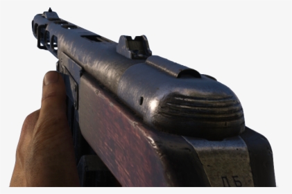 Ww2 Rifle Png - Ppsh World War 2, Transparent Png, Free Download