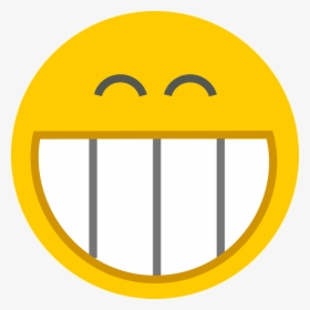 Face, Grin, Icon, Smile, Smiley, Smiling, Yellow - Excel Smiley, HD Png Download, Free Download