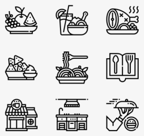 Restaurant - Railroad Icons, HD Png Download, Free Download