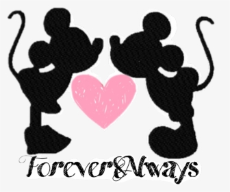 Mickey Mouse Minnie Mouse Love Rat Drawing - Minnie And Mickey Cute, HD Png Download, Free Download