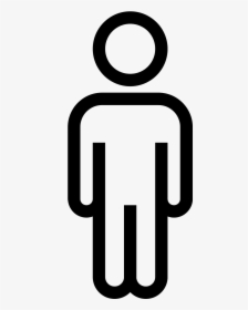 Characteristic Vector Stick Figure - Standing Man Icon, HD Png Download, Free Download