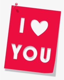 I Love You Text Png Clipart - Love You Png, Transparent Png, Free Download