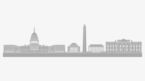 Obelisk - Transparent Washington Dc Skyline, HD Png Download, Free Download