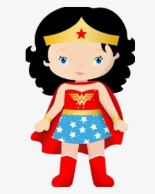 Wonder Woman Cute Png - Wonder Woman Baby Png, Transparent Png, Free Download